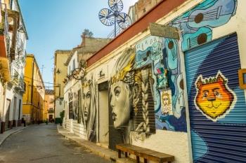 Lagunillas, el escondido, y auténtico barrio de Málaga